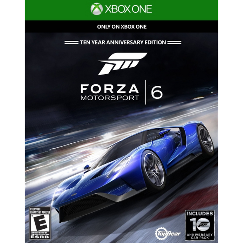 Forza Motorsport 6: Ten Year Anniversary Edition [Xbox One] Xbox One Video Game Microsoft   