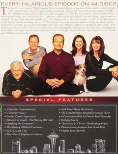 Frasier: The Complete Series - Seasons 1-11 [DVD Box Set] DVDs & Blu-Rays Warner Brothers   