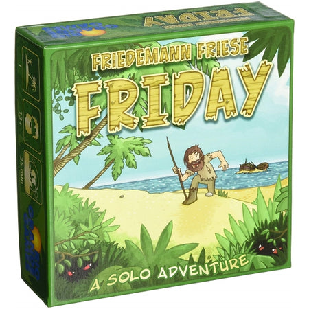 Friday - A Solo Adventure Card Game Rio Grande Games   