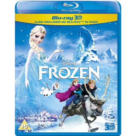 Disney's Frozen [3D + 2D Blu-Ray] DVDs & Blu-Rays Walt Disney   