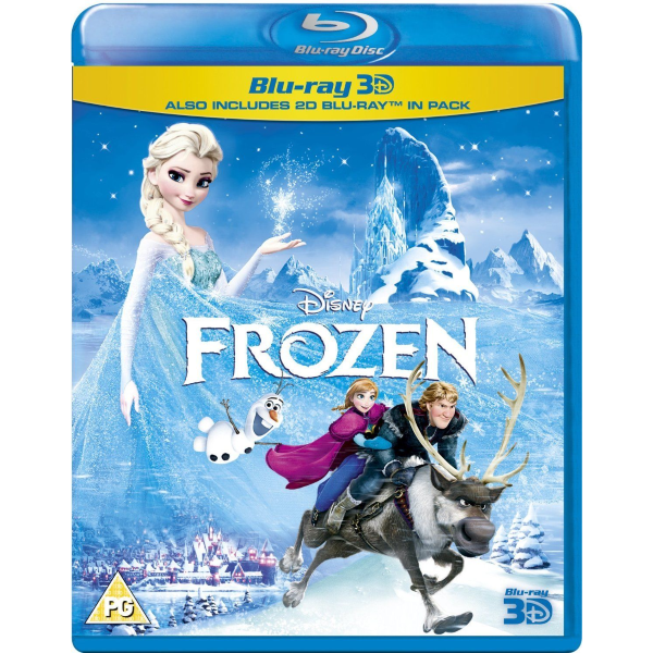 Disney's Frozen [3D + 2D Blu-Ray] DVDs & Blu-Rays Disney   