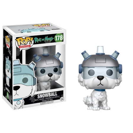 Funko POP! Animation - Rick and Morty: Snowball Vinyl Figure Toys & Games Funko