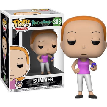 Funko POP! Animation - Rick and Morty: Summer Vinyl Figure [Toys, Ages 17+, #303] Toys & Games Funko   