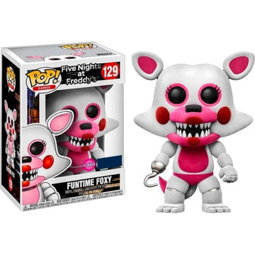 Funko POP! Games - Five Nights at Freddy's: Funtime Foxy Flocked Vinyl Figure [Toys, Ages 3+, #129] Toys & Games Funko   