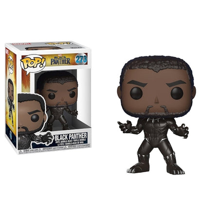 Funko POP! Marvel: Black Panther Vinyl Bobble-head [Toys, Ages 3+, #273] Toys & Games Funko   