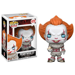 Funko POP! Movies: It - Pennywise with Boat [Toys, Ages 3+, #472] Toys & Games Funko   