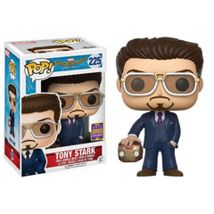 Funko POP! Spider-Man Homecoming - Tony Stark Holding Helmet Vinyl Bobble-head - SDCC Exclusive Toys & Games Funko