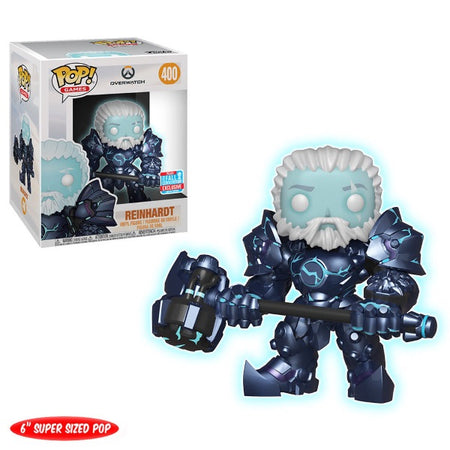 Funko POP! Games - Overwatch: Reinhardt Super Sized Vinyl Figure - NYCC Exclusive [Toys, Ages 3+, #400] Toys & Games Funko   