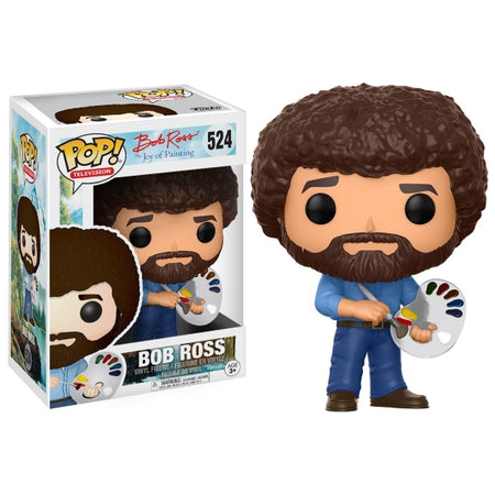 Funko POP! Television: Bob Ross - The Joy of Painting Vinyl Figure #524 Toys & Games Funko   