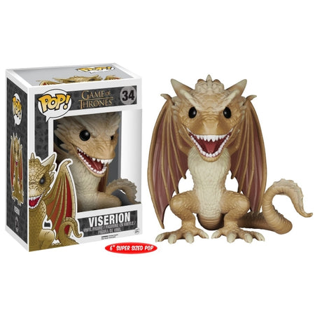 Funko POP! - Game of Thrones: Viserion Super Sized Vinyl Figure #34 Toys & Games Funko   