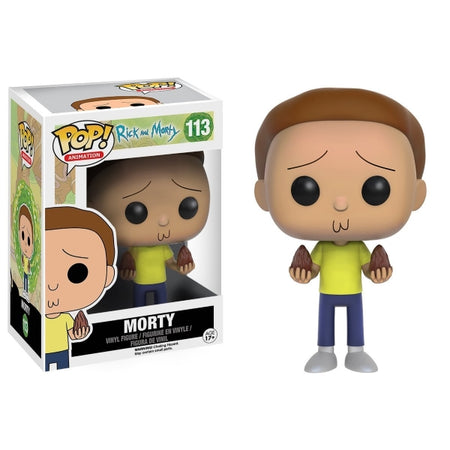 Funko POP! Animation - Rick and Morty: Morty Vinyl Figure [Toys, Ages 17+, #113] Toys & Games Funko   