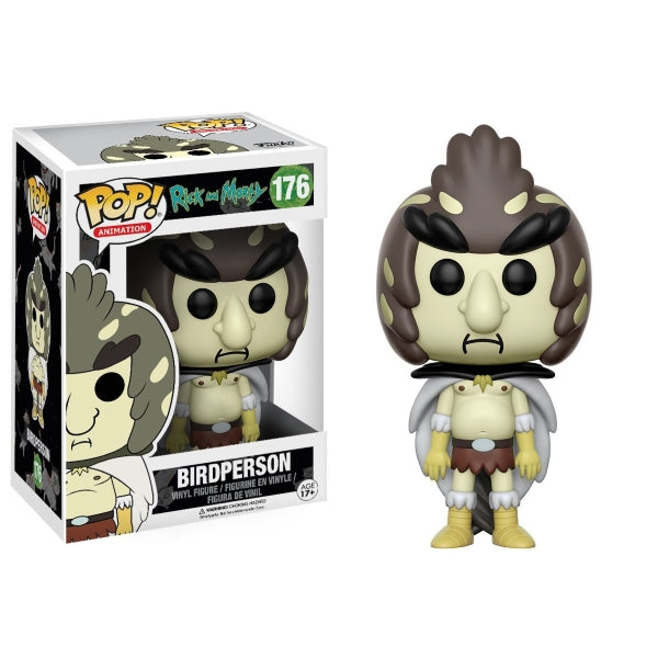 Funko POP! Animation - Rick and Morty: Birdperson Vinyl Figure [Toys, Ages 17+, #176] Toys & Games Funko   