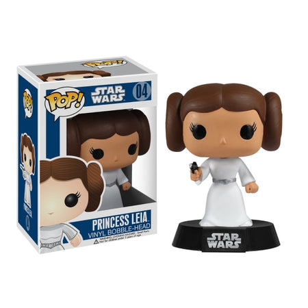 Funko POP! - Star Wars: Princess Leia Vinyl Bobble-head [Toys, Ages 5+, #04] Toys & Games Funko   