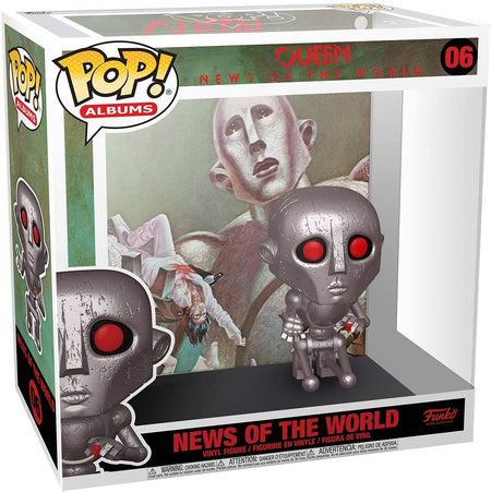 Funko POP! Albums: Queen - News of The World Vinyl Figure [Toys, Ages 3+, #6] Toys & Games Funko   