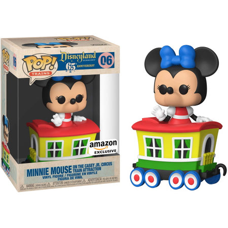 Funko POP! Disney: Minnie Mouse on the Casey Jr. Circus Train Attraction Vinyl Figure [Toys, Ages 3+, #06] Toys & Games Funko   