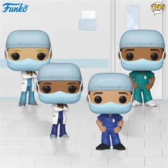 Funko POP! Heroes: Front Line Worker - Male Hospital Worker [Toys, Ages 3+, #2] Toys & Games Funko   