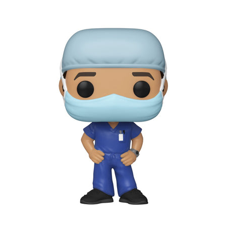 Funko POP! Heroes: Front Line Worker - Male Hospital Worker Vinyl Figure [Toys, Ages 3+, #1] Toys & Games Funko   