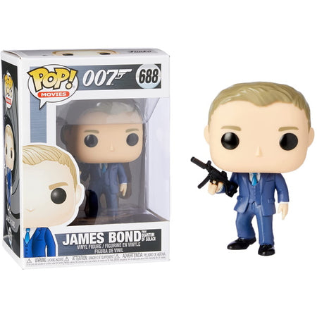 Funko POP! Movies: James Bond - Daniel Craig (Quantum of Solace) [Toys, Ages 3+, #688] Toys & Games Funko   