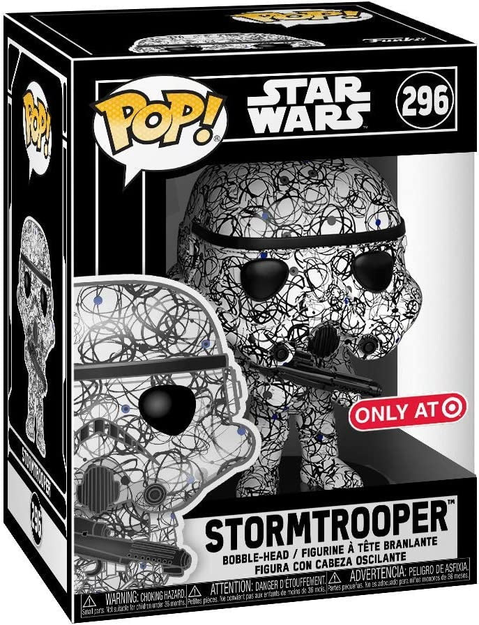 Funko POP! Movies: Star Wars - Futura Stormtrooper Vinyl Bobble-head [Toys, Ages 3+, #296] Toys & Games Funko   