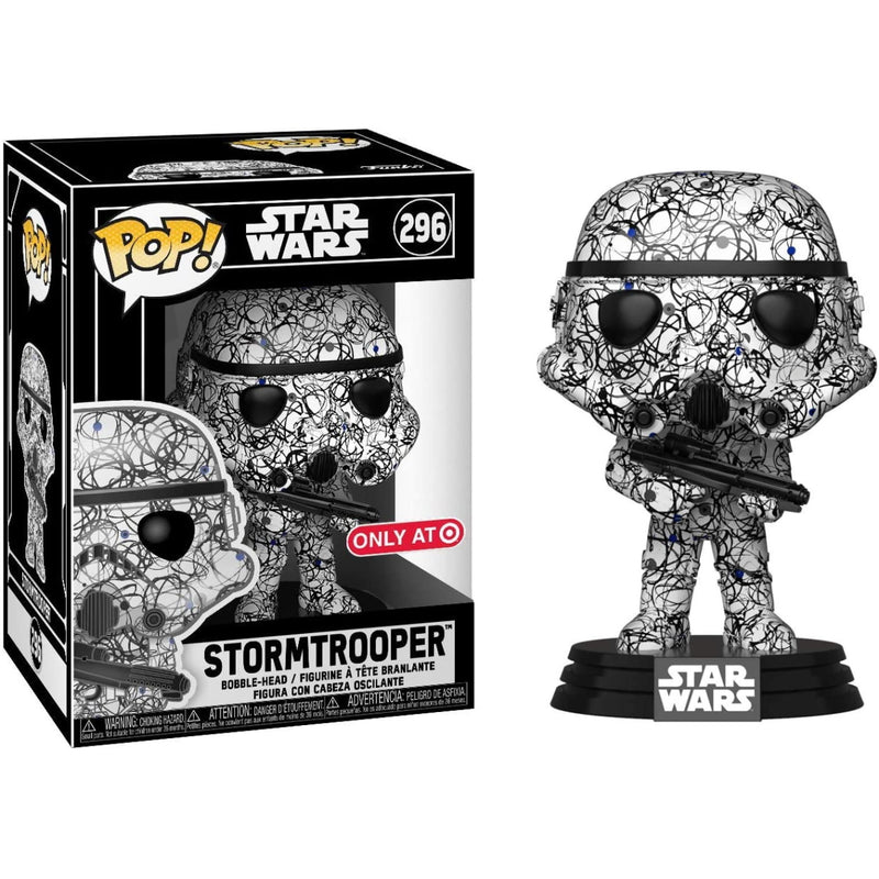 Funko POP! Movies: Star Wars - Futura Stormtrooper Vinyl Bobble-head [Toys, Ages 3+, #296] Toys & Games Funko   