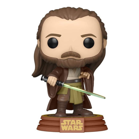 Funko POP! Star Wars: Qui-Gon Jinn (Tatooine) Vinyl Bobble-Head - Amazon Exclusive [Toys, Ages 3+, #422] Toys & Games Funko   