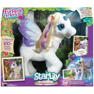 FurReal Friends StarLily - My Magical Unicorn [Toys, Ages 4+] Toys & Games Hasbro   