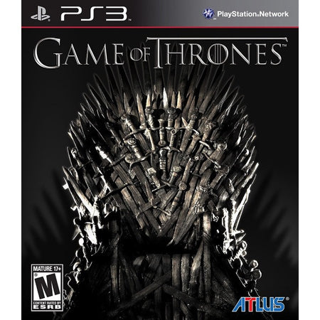 Game of Thrones [PlayStation 3] PlayStation 3 Video Game Atlus   