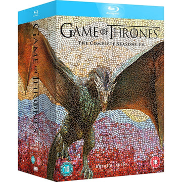 Game of Thrones: The Complete Seasons 1-6 [Blu-Ray Box Set] DVDs & Blu-Rays HBO   