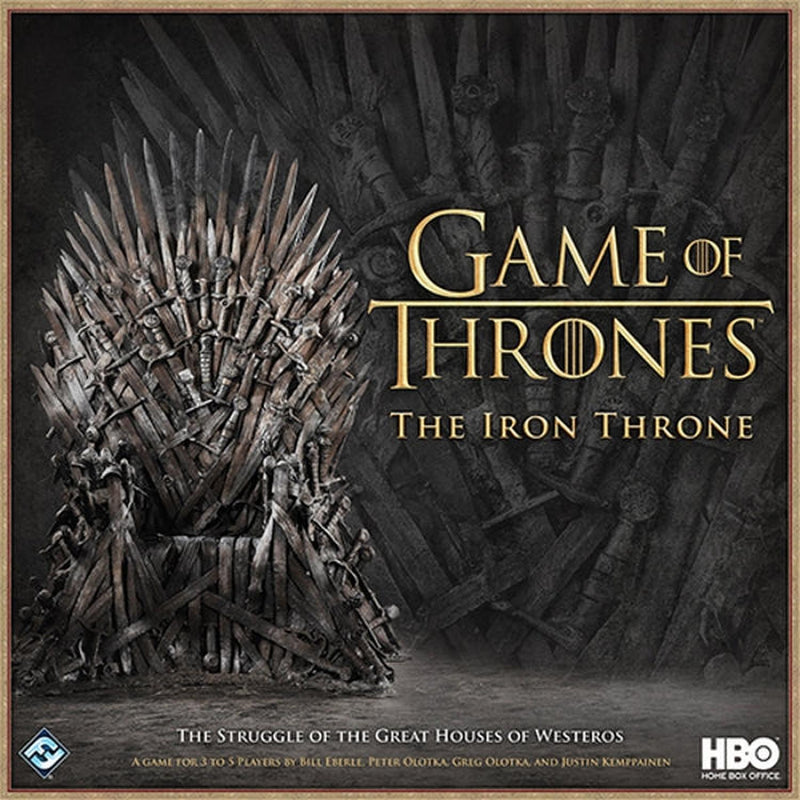 Game of Thrones: The Iron Throne [Board Game, 3-5 Players] Board Game Fantasy Flight Games   