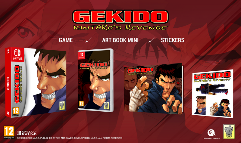 Gekido: Kintaro's Revenge - Premium Edition [Nintendo Switch] Nintendo Switch Video Game Red Art Games   