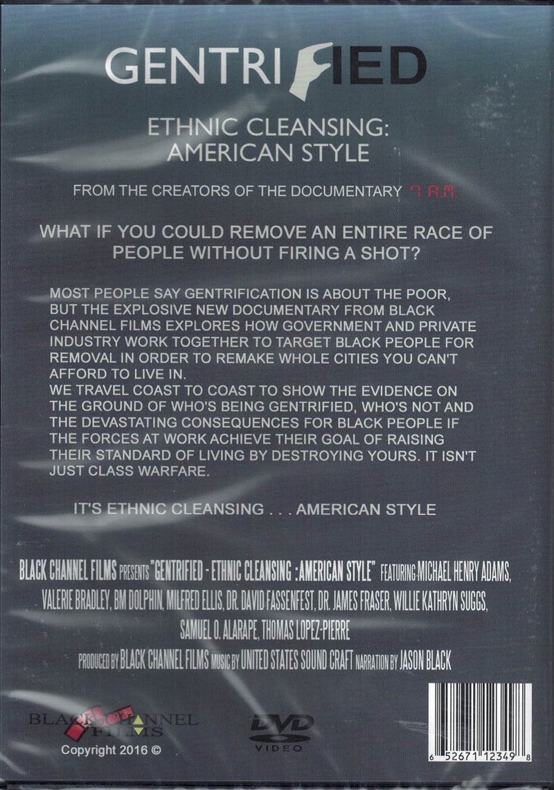 Gentrified: Ethnic Cleansing American Style [DVD] DVDs & Blu-Rays Black Channel Films   