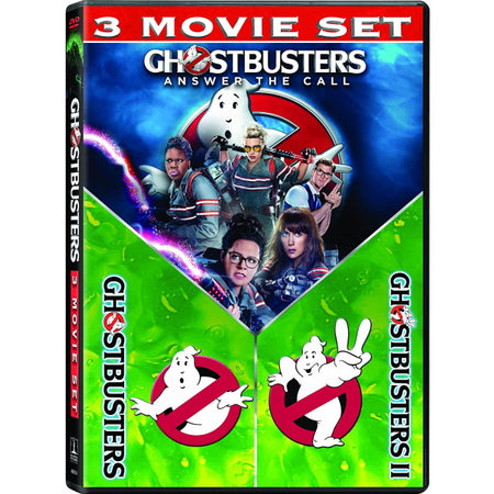 Ghostbusters / Ghostbusters 2 / Ghostbusters (2016) - 3 Movie Set [DVD Box Set] DVDs & Blu-Rays Sony   