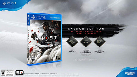 Ghost of Tsushima - Launch Edition [PlayStation 4] PlayStation 4 Video Game Sony   