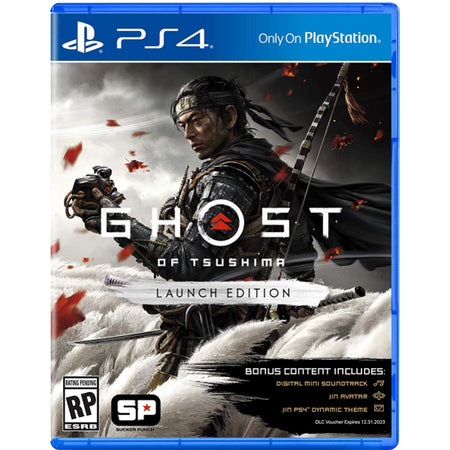 Ghost of Tsushima - Launch Edition [PlayStation 4] PlayStation 4 Video Game Sony   