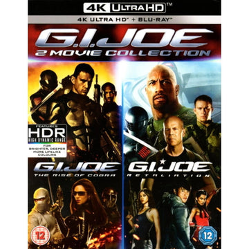 G.I. Joe 2-Movie Collection [Blu-Ray Box Set + 4K UHD] DVDs & Blu-Rays Paramount Pictures