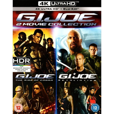 G.I. Joe 2-Movie Collection [Blu-Ray Box Set + 4K UHD] DVDs & Blu-Rays Paramount Pictures