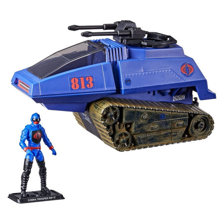 G.I. Joe Retro Collection Cobra H.I.S.S. III Toy Vehicle 3.75-Inch Rip It Action Figure [Toys, Ages 4+] Toys & Games Hasbro   