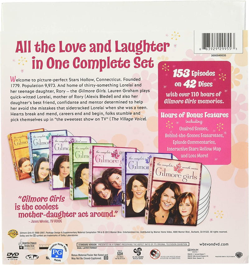 Gilmore Girls: The Complete Series - Seasons 1-7 [DVD Box Set] DVDs & Blu-Rays Warner Bros.   