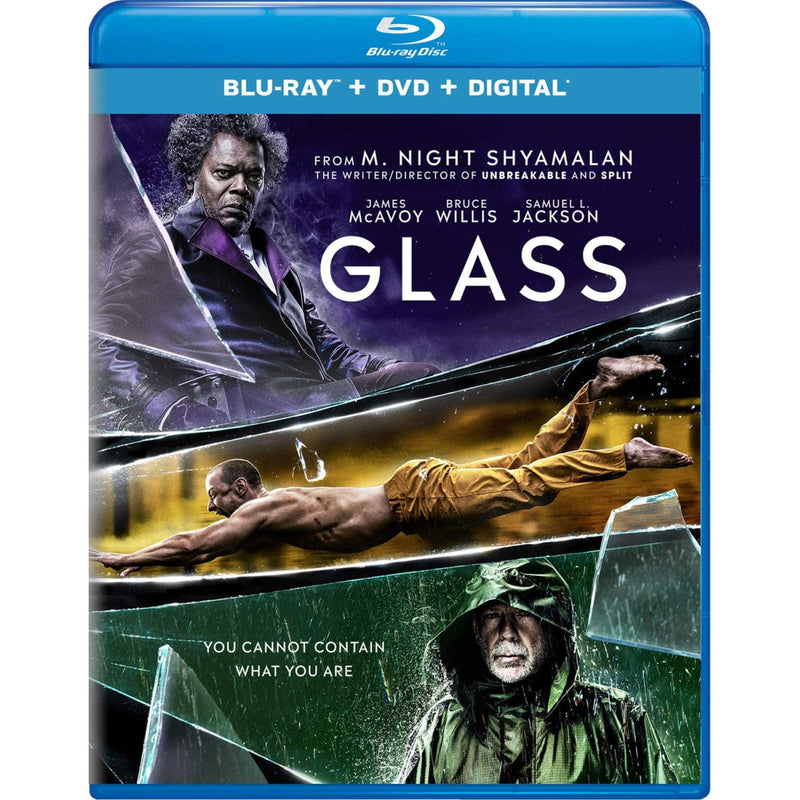 Glass [Blu-ray + DVD + Digital] DVDs & Blu-Rays Universal Studios   