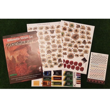 Gloomhaven Removable Sticker Set [Board Game Accessory] Board Game Accessories Wizards of the Coast   