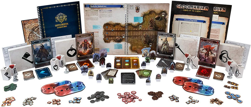 Gloomhaven: Jaws of the Lion [Board Game, 1-4 Players] Board Game Cephalofair Games   