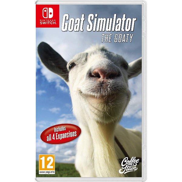 Goat Simulator - The GOATY [Nintendo Switch] Nintendo Switch Video Game Coffee Stain Studios   