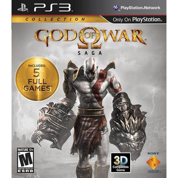 God of War: Saga Collection - 1, 2, 3, Chains of Olympus, Ghost of Sparta [PlayStation 3] PlayStation 3 Video Game Sony   