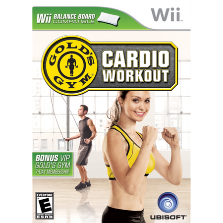 Gold's Gym: Cardio Workout [Nintendo Wii] Nintendo Wii Video Game Ubisoft   