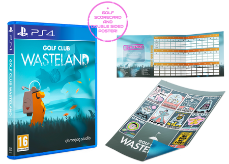 Golf Club: Wasteland [PlayStation 4] PlayStation 4 Video Game Red Art Games   