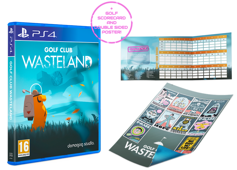 Golf Club: Wasteland [PlayStation 4] PlayStation 4 Video Game Red Art Games   