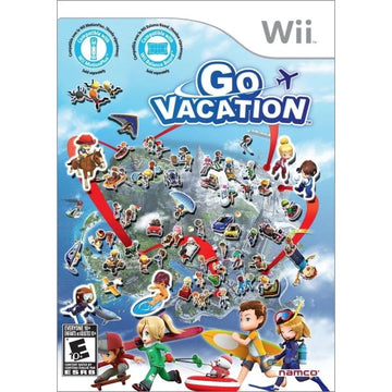 Go Vacation [Nintendo Wii] Nintendo Wii Video Game Bandai Namco   