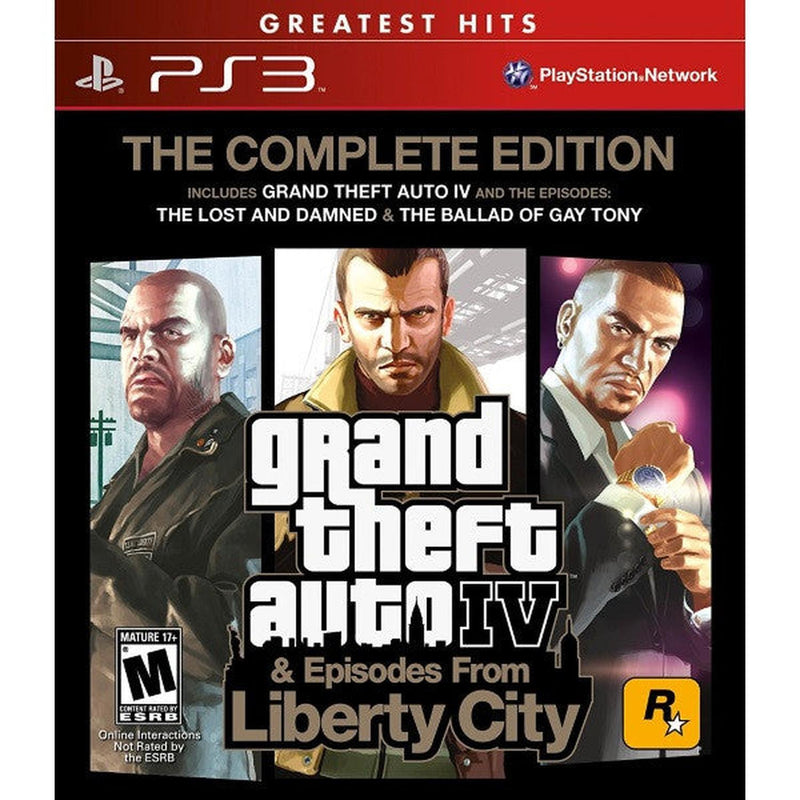 Grand Theft Auto IV & Episodes From Liberty City: The Complete Edition [PlayStation 3] PlayStation 3 Video Game Rockstar Games   