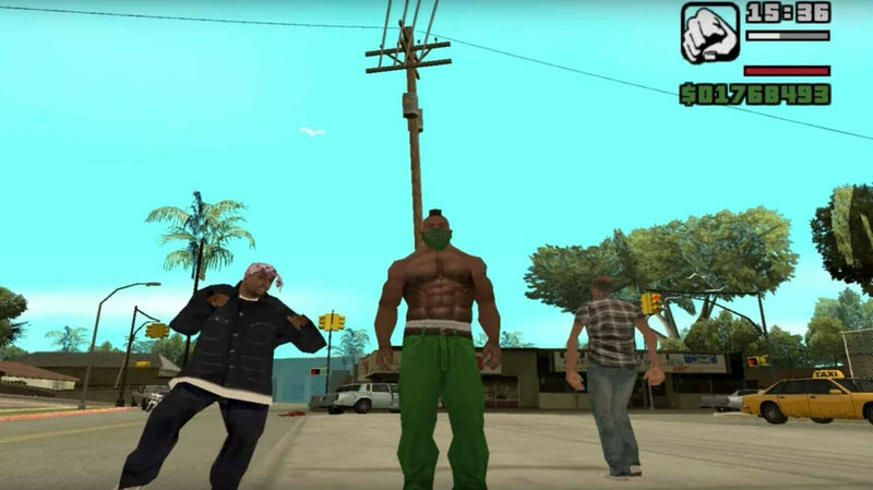 Grand Theft Auto: San Andreas [PlayStation 2] PlayStation 2 Video Game Rockstar Games   