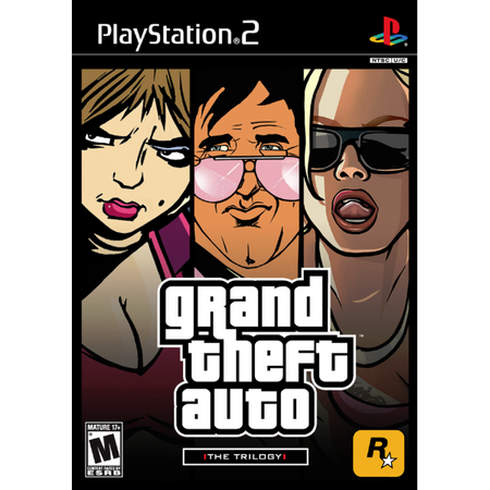 Grand Theft Auto: The Trilogy - III, Vice City, San Andreas [PlayStation 2] PlayStation 2 Video Game Rockstar Games   